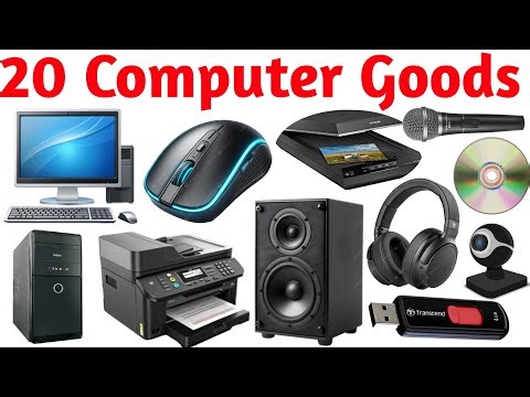 20 कंप्यूटर ऑब्जेक्ट के नाम | Computer Objects Names in English with Pictures and Sound