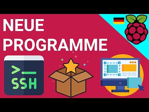 NEUE PROGRAMME auf dem RASPBERRY PI installieren: Per Konsole & grafische Oberfläche für EINSTEIGER