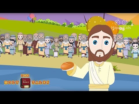 Jesus Feeds the Five Thousand I New Testament StoriesI Bible Stories| Holy Tales Bible Stories