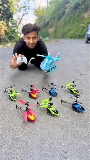 Toy AIR Force Helicopter and Mini 6 Remote Control Helicopter#short