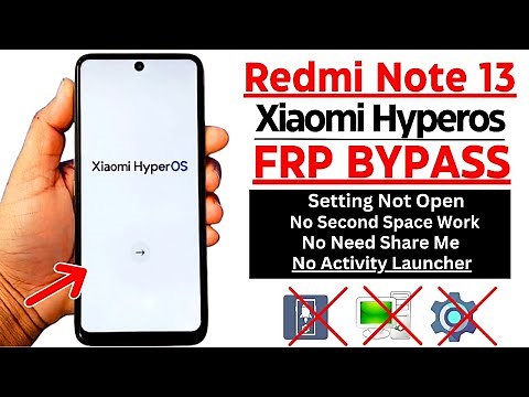 Redmi note 13 4G Frp Bypass Android 15 | Gmail Account Unlock | Redmi Note 13 Bypass Without Pc 2025
