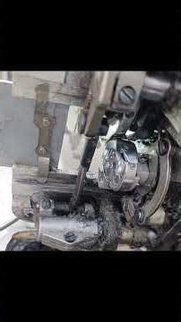 Singer auto sewing machine shuttle timing end finger setting complete setting #singer#timing