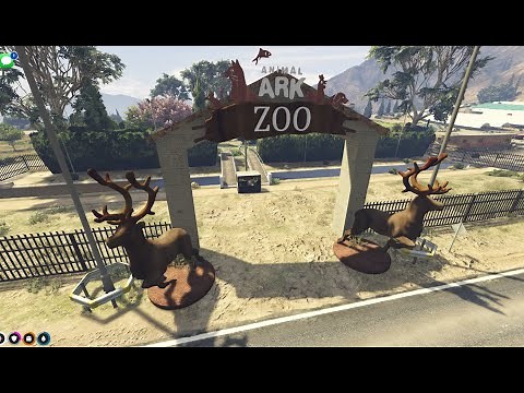 A ZOO IN FIVEM! AWESOME [FIVEM MAP] #fivem #5m #gta5