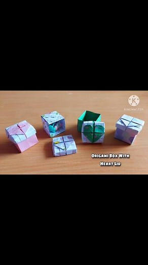 DIY Origami Box with Heart Lid: Step-by-Step Tutorial