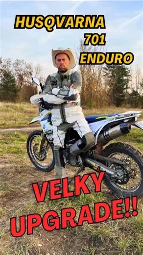 VIDĚLI JSTE?? UPGRADE v ceně další motorky 🤔- Husqvarna 701 Enduro