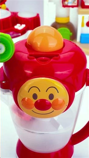 Satisfying Miniature: Anpanman Talking Mixer Toy Set For Children Toy #shorts #asmr #review
