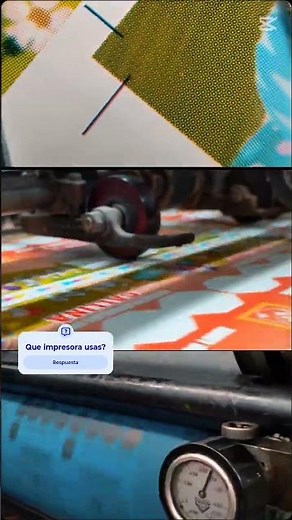 Esto es lo que hace una impresora offset #imprenta #tecnología