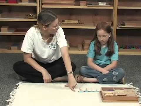 Part 1: Multiplication Fact Practice with Montessori Bead Bars