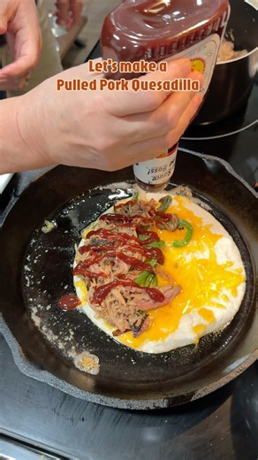 Let’s make a Pulled Pork Quesadilla