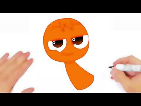 How to Draw Oren Incredibox Sprunki | Drawing Incredibox Sprunki