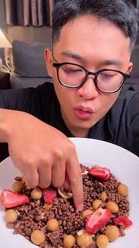 Review ngũ cốc ăn sáng, x2 choco mật thốt nốt. #ngucocdinhduong #ansang #ngucoc #lamvlogfood