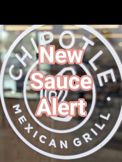 Chipotle's new Chimichurri Sauce is a game changer!
