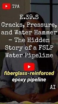 E.39.HG.S Cracks, Pressure, and Water Hammer - The Hidden Story of a FSLP Water Pipeline Failure