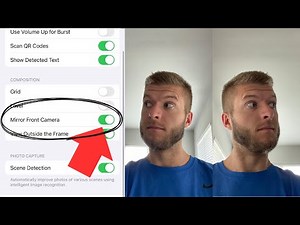 How To Fix iPhone Front Camera Flip On iPhone 15 - Flip Front Camera iPhone Tutorial!