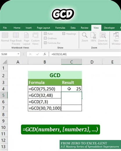 GCD function
