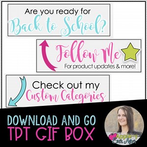 BACK TO SCHOOL GIF BOX FREEBIE