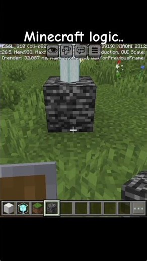 minecraft logic #minecraft #shorts
