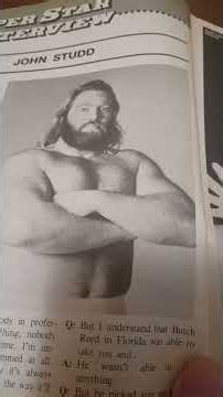 Wrestling Super Stars Fall 1983 Close Up Part 1 Big John Studd Dick the Bruiser and More