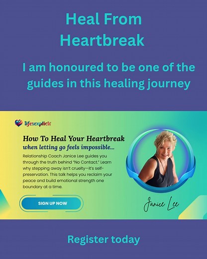 Don’t just get over Heartbreak! Heal from it. You don’t have to do...