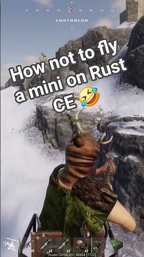 How to fly a mini Rust Console #rust #rustconsoleedition #rustmini #rustpvp #rustconsole