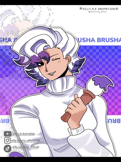 Brusha Human Ver: A Dandy's World Animation