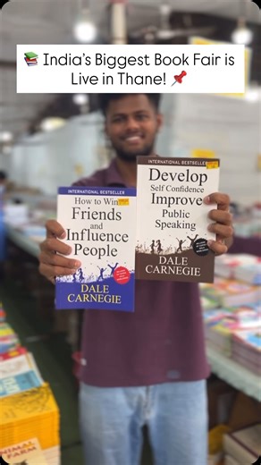 Lets Explore Something💯 on Instagram: "Book lovers, assemble! 📚✨ India ka sabse bada Book Fair aa chuka hai Thane mein — 1 lakh+ brand new books, up to 85% OFF 🤯 Plus ₹100 special counter jahan har book sirf ₹100! Fiction, non-fiction, kids, art, spiritual — sab kuch ek hi jagah 💯 26th Jan tak open, Sundays bhi! True book lovers ke liye yeh chance miss karna paap hai 😍📖 #ThaneBookFair #BookLoversParadise #BookFairVibes #ReadersOfIndia #BooksOnDiscount BookHaul AshishBookCentre BookAddict T