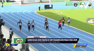 Danish Irfan bijak atur strategi di 30m terakhir untuk rangkul emas acara 200m di Kejohanan Olahraga Milo MSSM 2025 #NadiArena #MSSM #Milo | Astro Arena
