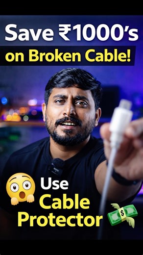 That small bend = BIG damage over time. #CableProtector #TechTips #SaveMoney #Mobile #TechShorts