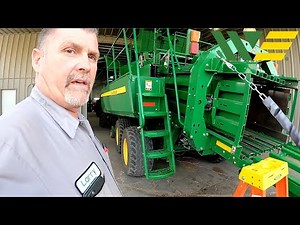 Larry's Life E6 | John Deere L340 Square Baler Knotter System Repair and Baler Maintenance Tips