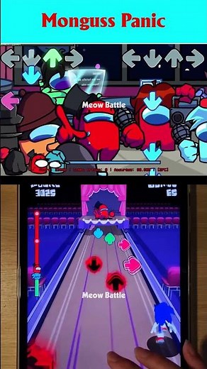Sonic Vs Pingu Among Us (Monguss Panic) Part 2 - FNF Mobile Gameplay - Friday Night Funkin'
