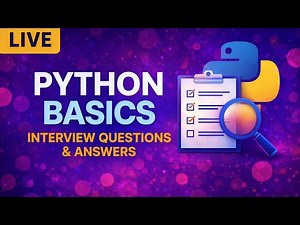 Python Basics interview Questions