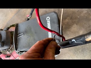“replacing” lawnmower ENGINE STOP CABLE (blade control)