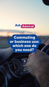 To do: check you've got the right car insurance for your work needs 🚘💼 | Admiral