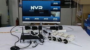 Watch Hiseeu 3MP One Way Audio Wireless Security Camera System 1TB on Amazon Live