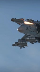 “Harrier Jet Unleashes Devastating Missile Barrage on Target” | ALEX FF