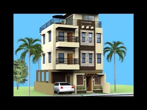 Small 3 Storey House with Roofdeck