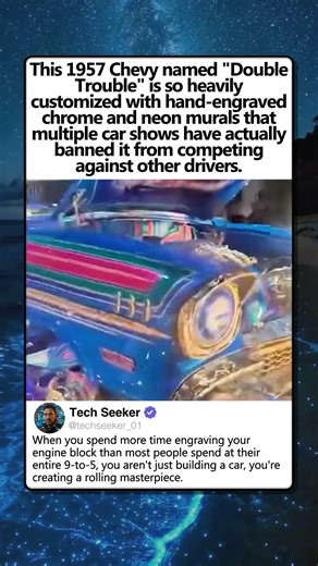 1957 CHEVY DOUBLE TROUBLE BANNED