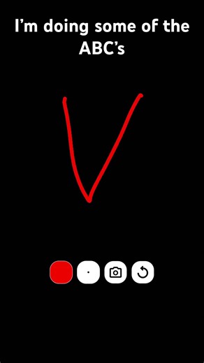 I did some of the ABC’s