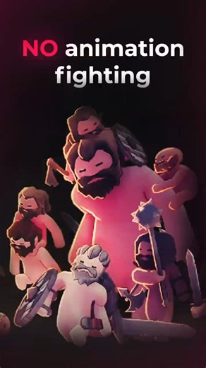 Medieval Fighting No Animation? ⚔️ #gamedev #ragdolls #indiegame #gamedevelopment #physics #gaming