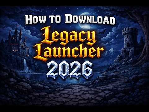 How To Download Legacy Launcher in 2026. #minecraft #launcher