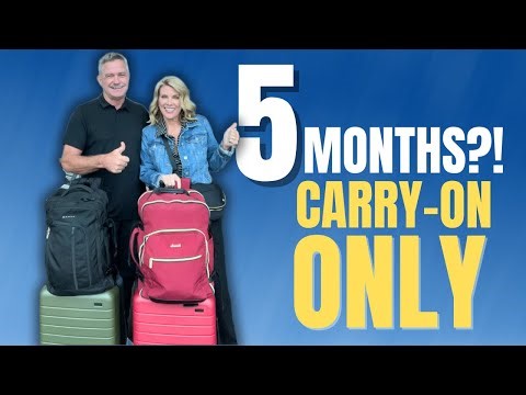 Everything We Packed for 5 Months of Full-Time Travel (Carry-On Only)
