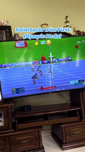 Saint Lucia Wins First Olympic Medal