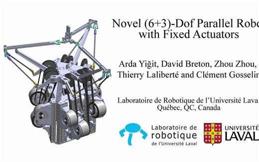 【ICRA2023】Kinematic Analysis and Design of a Novel (6 3)-DoF Parallel Robot---