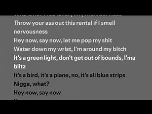 Kendrick Lamar - hey now (Lyrics)