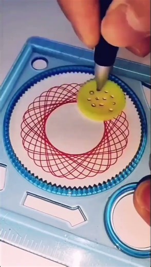 amazing spirograph art #shorts #shortsvideo