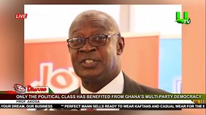 5.8K views · 114 reactions | Only the political class has benefitted from Ghana's multi-party democracy - Prof. Akosa #UTVNews | UTV Ghana | Facebook