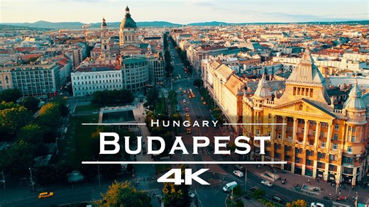 Budapest, Hungary in 4K | Stunning Aerial Drone Tour of the Capital