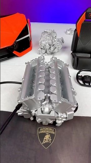 La Revuelto scalda i muscoli: V12 + 1015 CV | 1:8 Collezione De Agostini