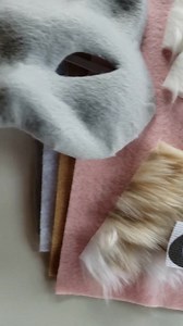 Pre-felted Therian Mask Cat KIT DIY Mask - Multiple Colors & Eyes - Etsy