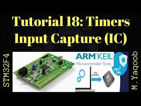 STM32F4 Discovery board - Keil 5 IDE with CubeMX: Tutorial 18 Timers - Input Capture